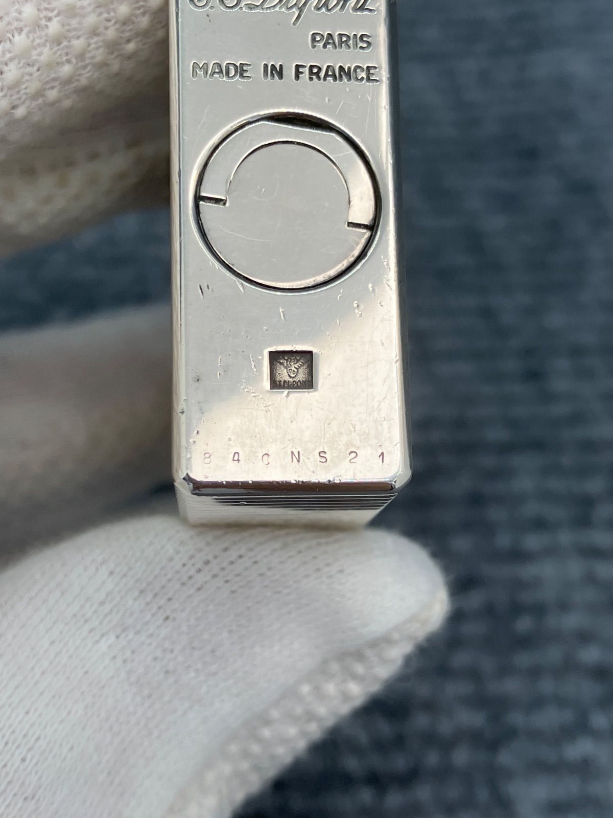 ✨火花あり✨S.T.DUPONT デュポン ガスライター ライン1ラージ