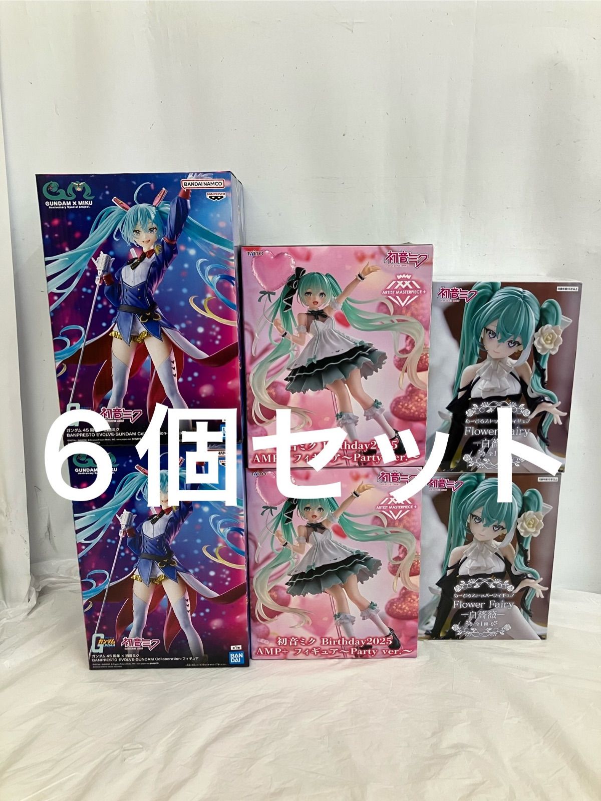 未開封 初音ミク フィギュア 6個 LF2573 f107 - メルカリ