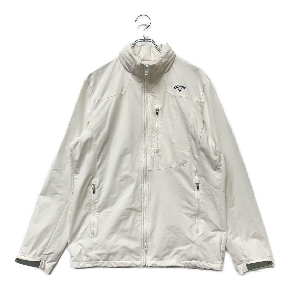 中古 メンズ キャロウェイ Callaway フルジップアウター L ホワイト