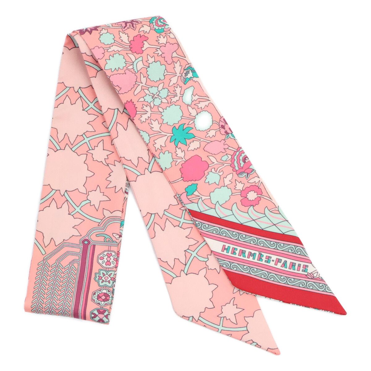 HERMES エルメス 【美品】Tapis Persans ペルシャ絨毯 シルク ツイリー