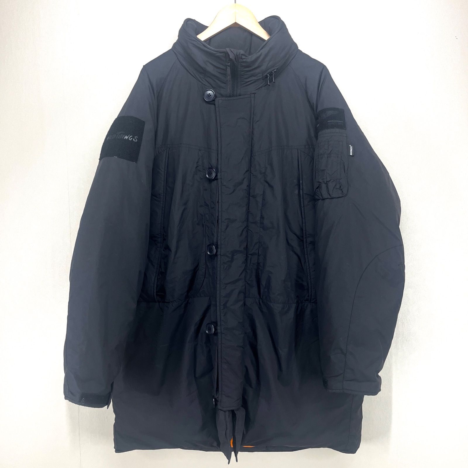 ワイルドシングスアヴィレックス モンスターパーカー(ブラック/XL)