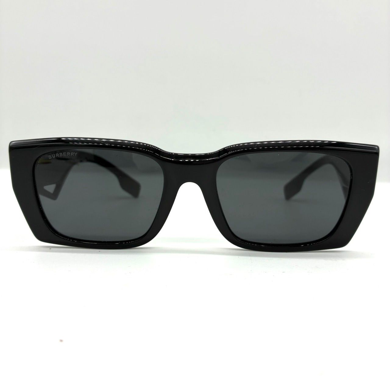 BURBERRY バーバリー サングラス 眼鏡 B4336 黒縁 Bロゴ イタリア製