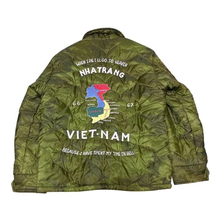 TAILOR TOYO】ベトナムジャケット キルティング刺繍ジャケット TT11384