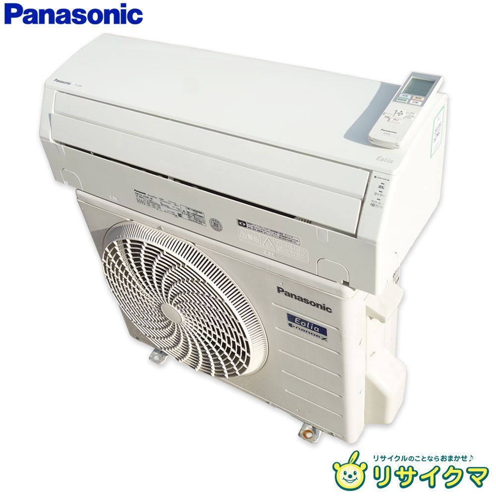 中古】K▽パナソニック ルームエアコン 2018年 2.2kw ～8畳 Eolia 