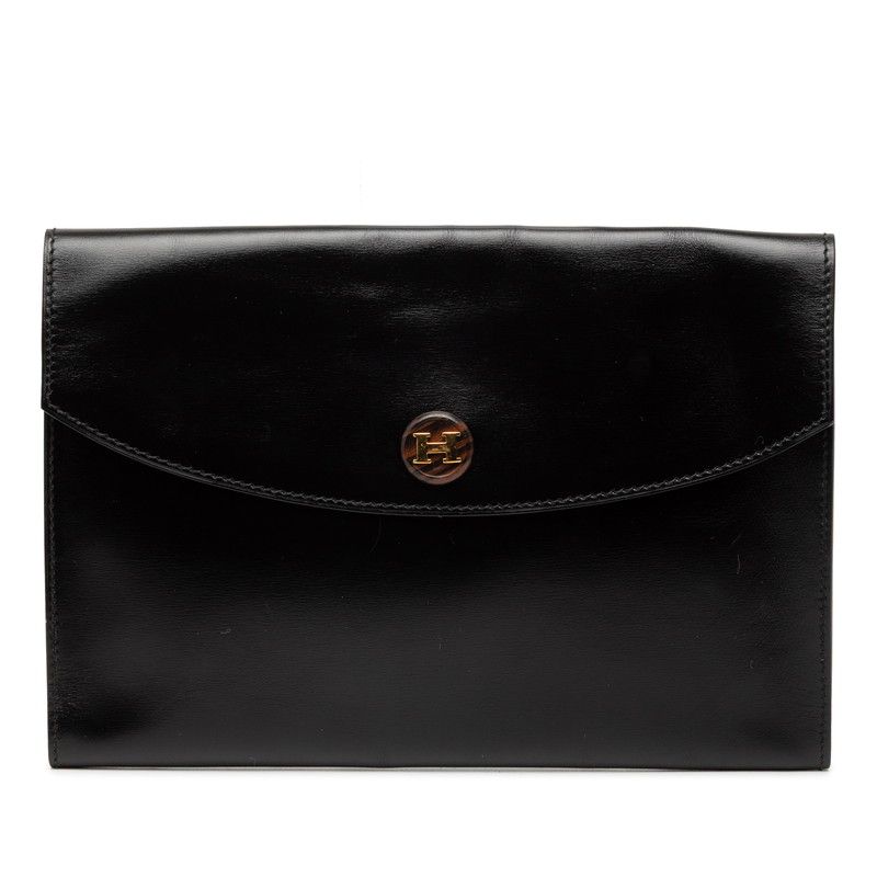 HERMES ブラック ポシェットリオ エルメス ポシェット リオ ブラック ボックスカーフ レディース HERMES
