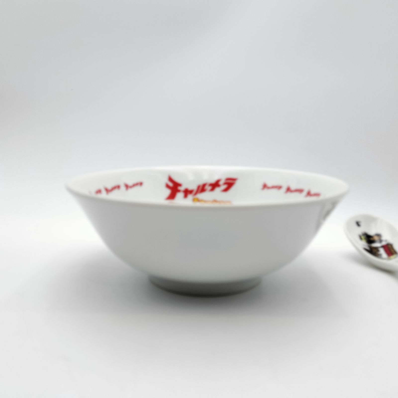美品】明星チャルメラ ラーメンどんぶり＆レンゲセット ラーメン鉢