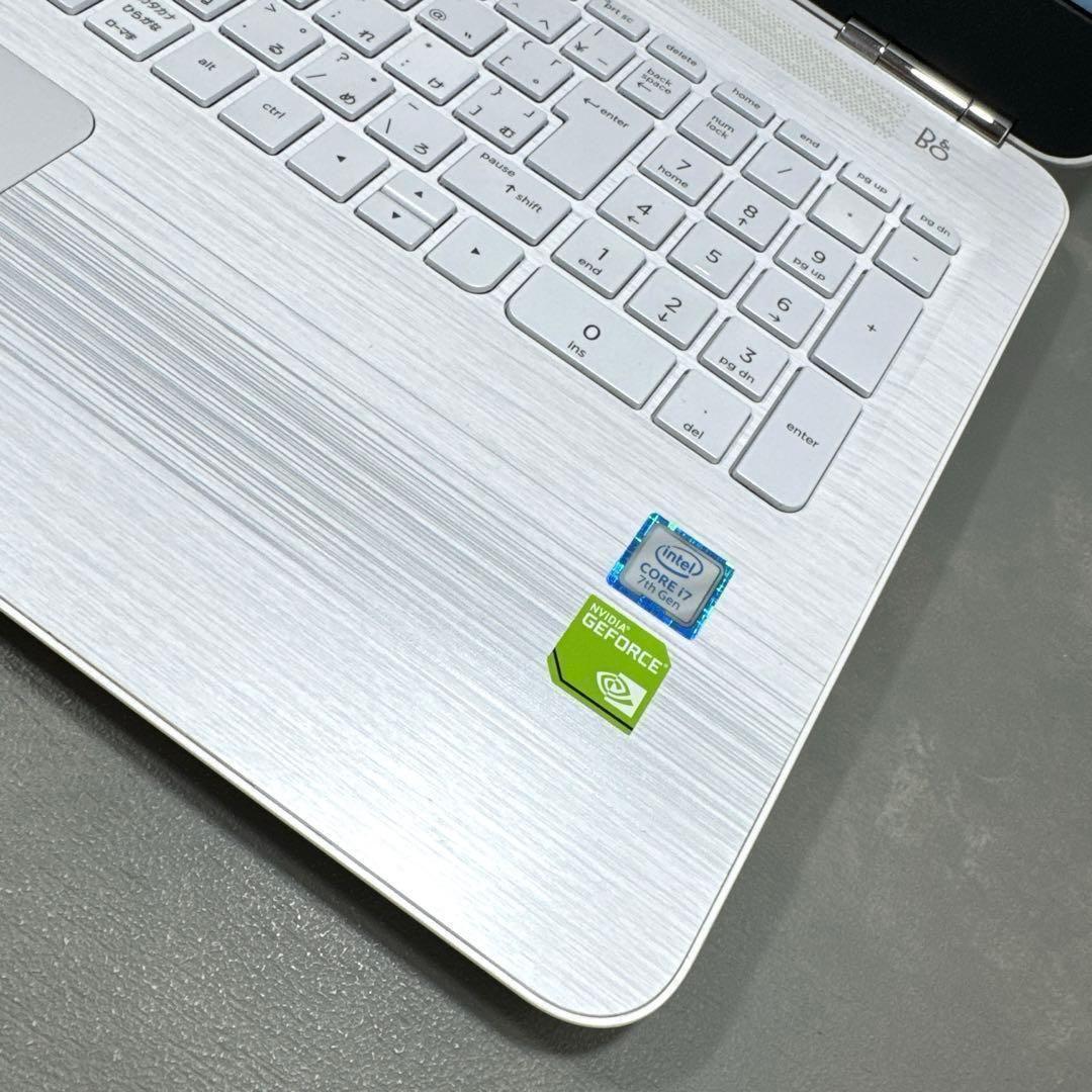 高性能】HPブリザードホワイト☘corei7☘NVMe256+1TB - メルカリ
