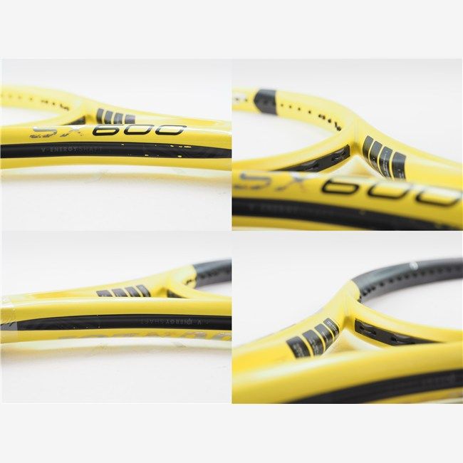 中古 テニスラケット ダンロップ エスエックス 600 2022年モデル (G1