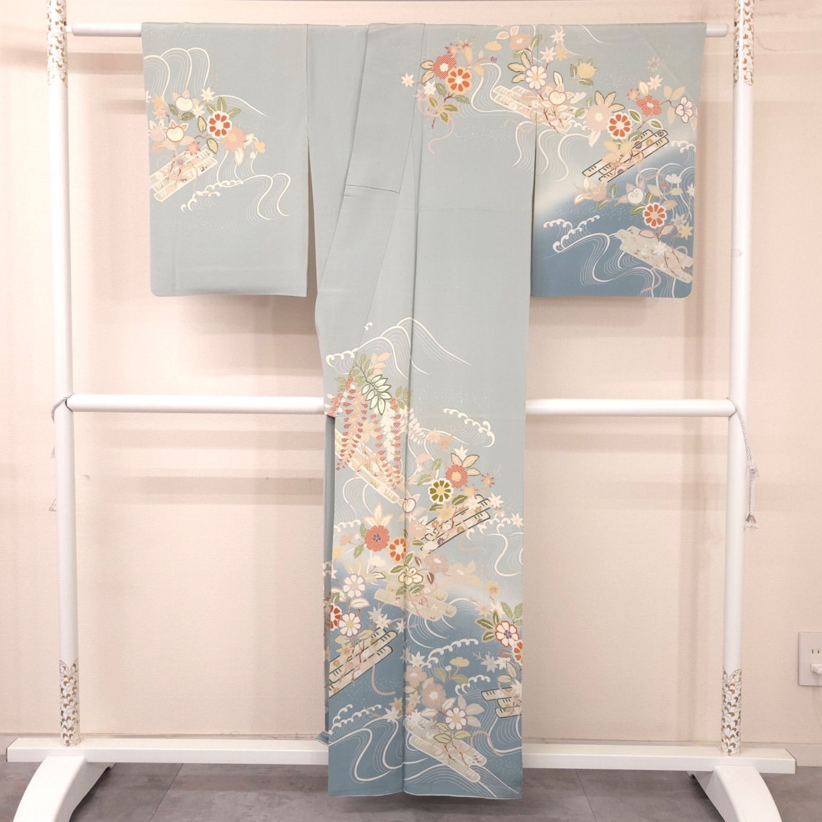 美品 逸品 上品 十日町友禅 正絹 訪問着 K1153 - メルカリ 美品 逸品 上品 十日町友禅 正絹 訪問着 K1153 - メルカリ