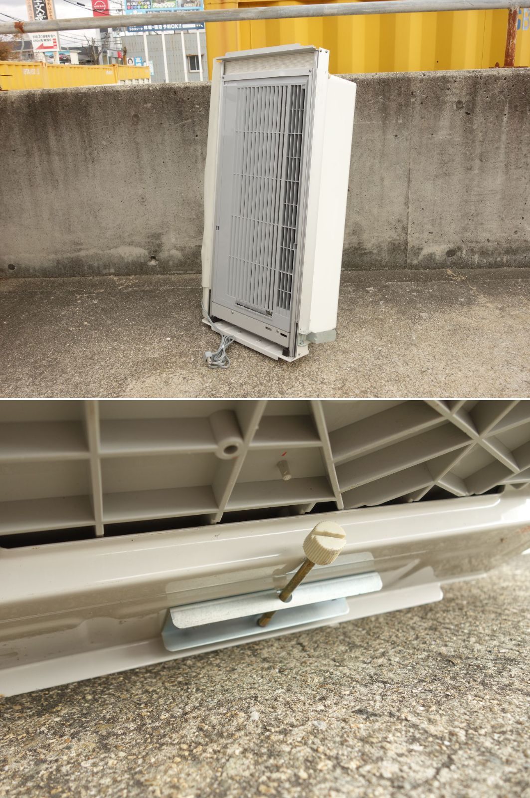 中古】K▽コロナ 窓用エアコン ウインドエアコン クーラー 1.4/1.6kw 中古】K▽コロナ 窓用エアコン ウインドエアコン クーラー 1.4/1.6kw