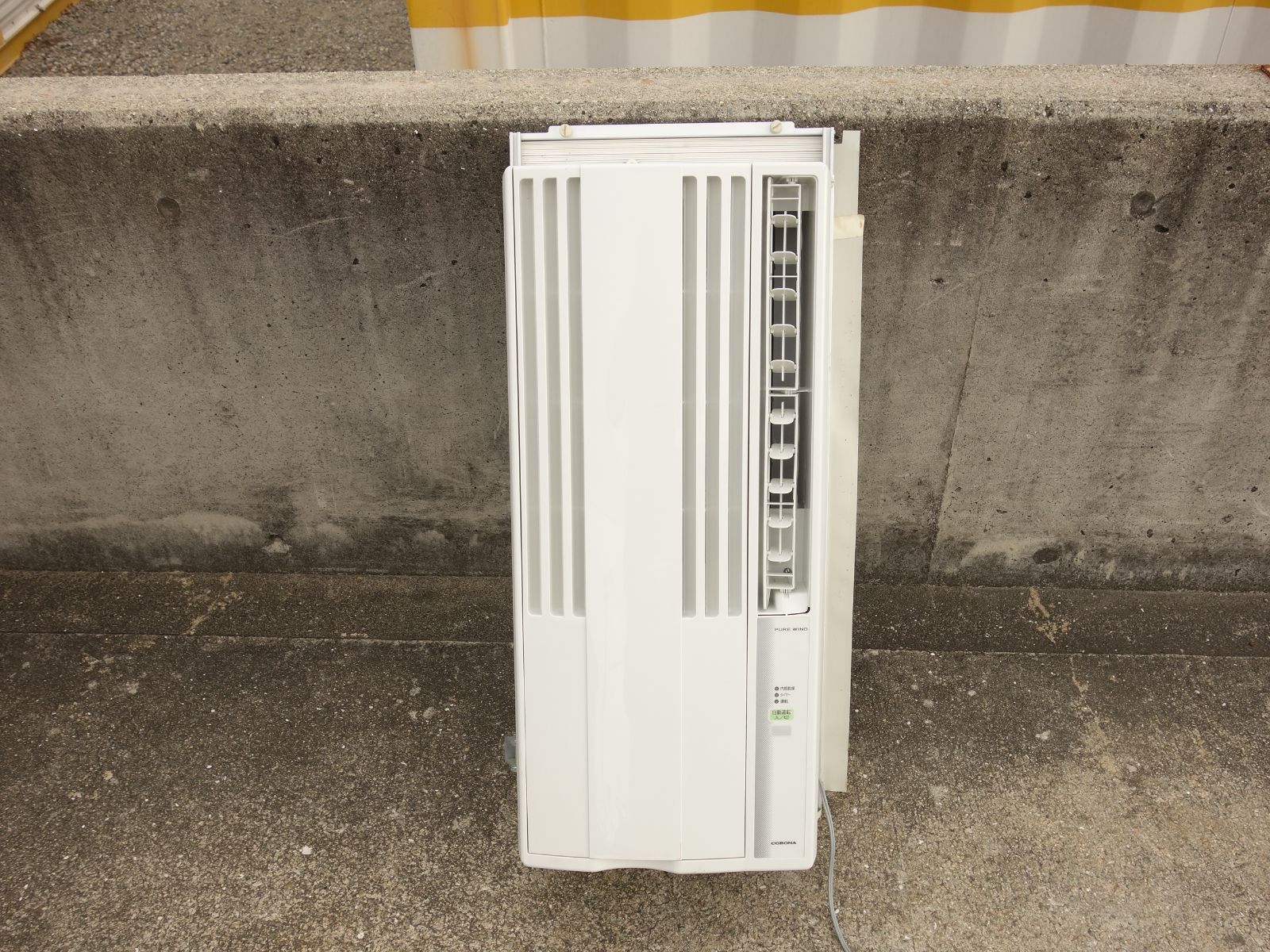 中古】K▽コロナ 窓用エアコン ウインドエアコン クーラー 1.4/1.6kw
