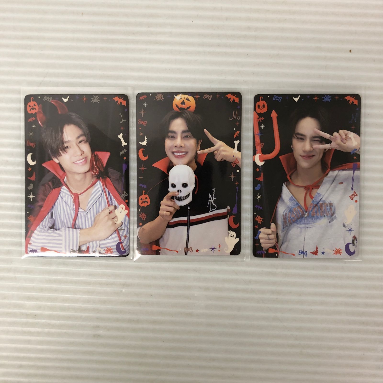 □GMMTV FANIVAL ハロウィンランダムトレカ 3枚セット 中古品