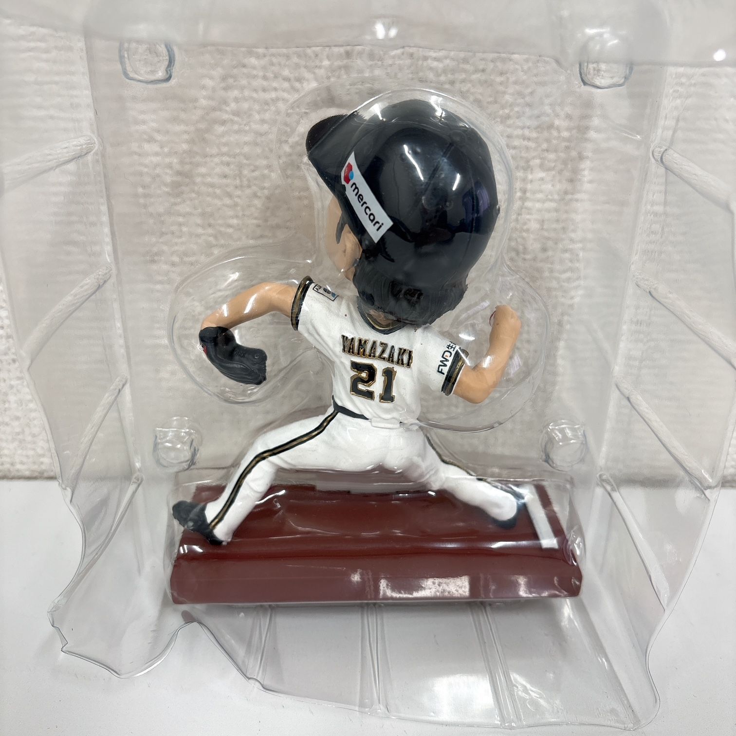 100-a】オリックスバファローズ 山崎颯一郎 ボブルヘッド フィギュア