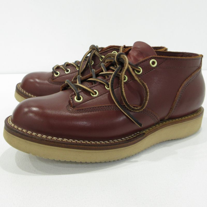 Viberg OLD Oxfordブーツ オックスフォード ワークブーツUK8 VIBERG 