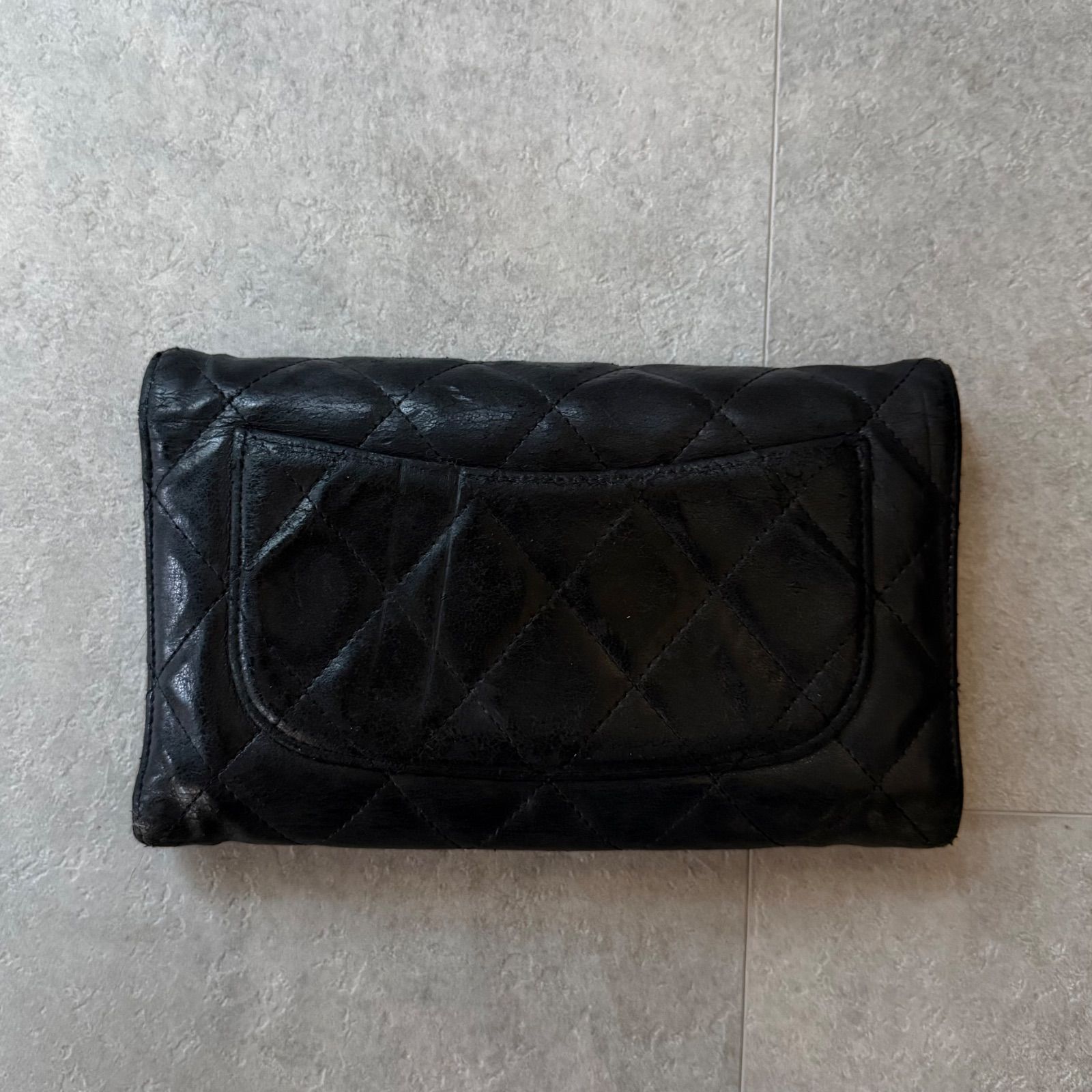 CHANEL シャネル タイムレスクラシック マトラッセ 三つ折り長 CHANEL シャネル タイムレスクラシック マトラッセ 三つ折り長
