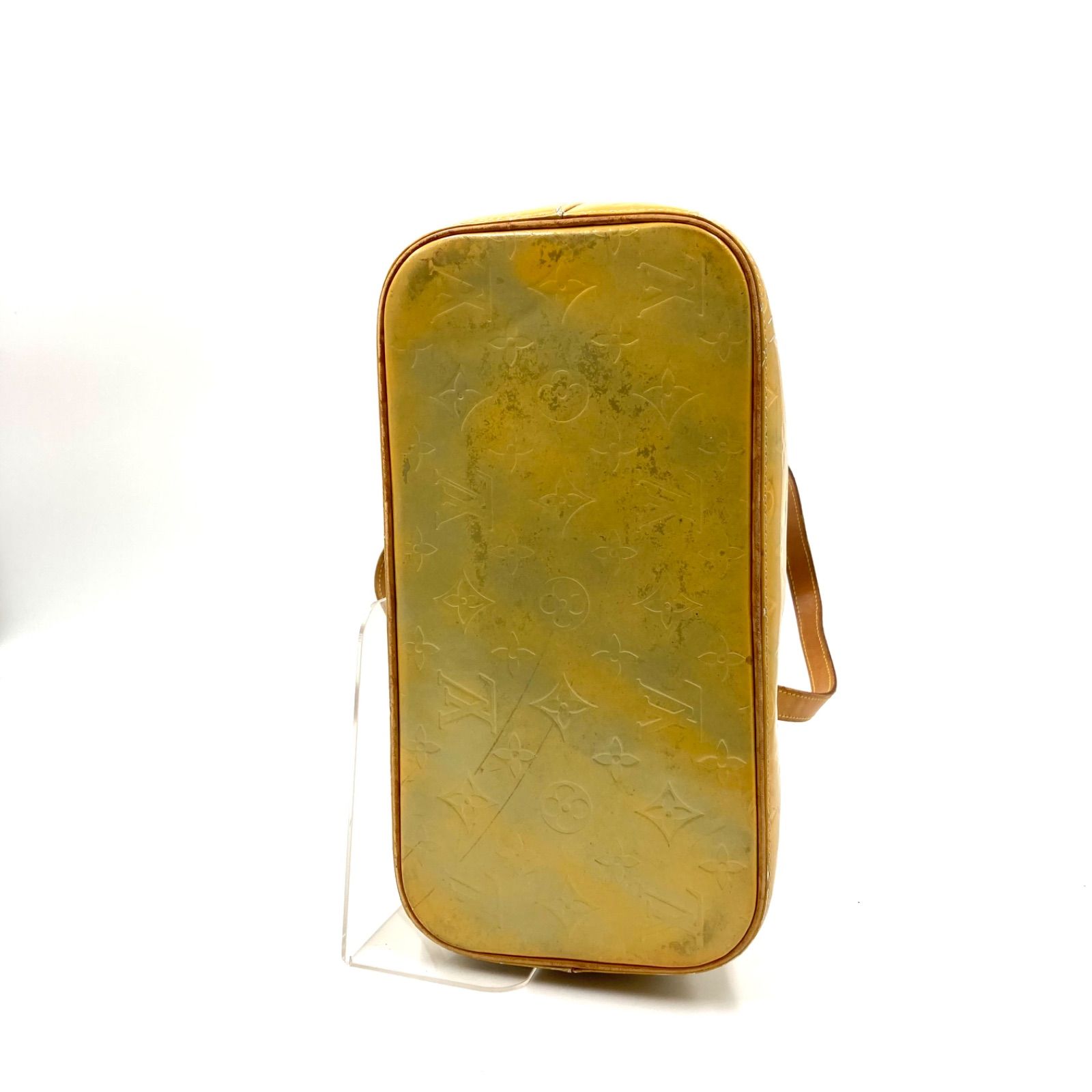 LOUIS VUITTON ルイヴィトン モノグラムヴェルニ イエロー系