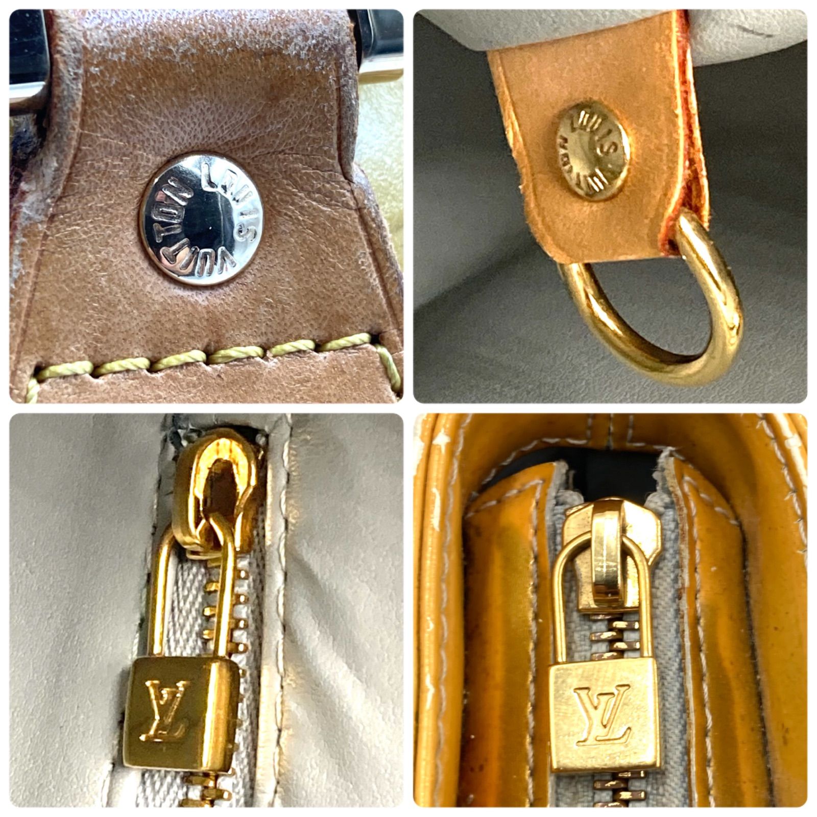 LOUIS VUITTON ルイヴィトン モノグラムヴェルニ イエロー系