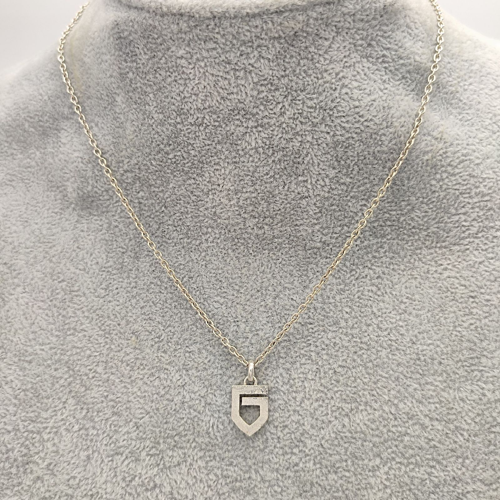 美品】GARNI ガルニ Vine Pattern G Pendant バインパターン Gロゴ 