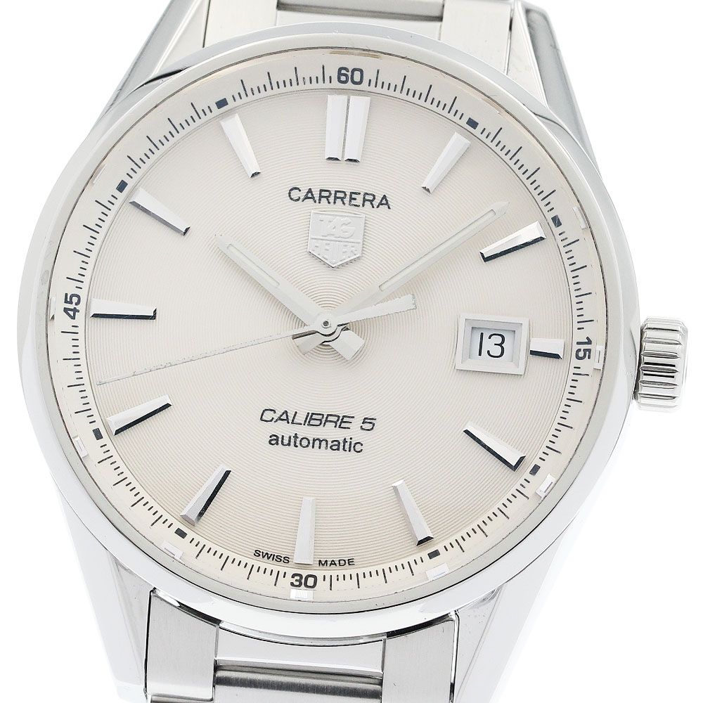 タグホイヤー TAG HEUER WAR211B.BA0782 カレラ キャリバー5 デイト 自動巻き メンズ 保証書付き_938341