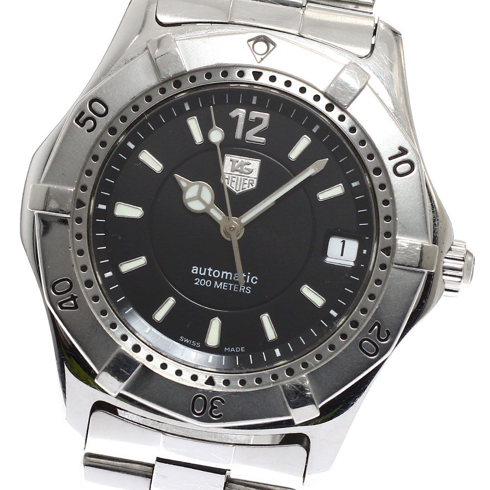 タグホイヤー TAG HEUER WK2118-0 クラシック 2000 デイト 自動巻き メンズ _940016