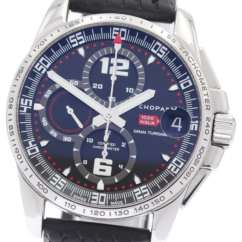ショパール Chopard 16|8459 ミッレミリア グランツーリスモXL クロノグラフ 自動巻き メンズ 保証書付き_943121