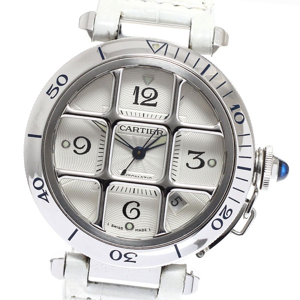 カルティエ CARTIER W3104055 パシャグリッド デイト 自動巻き メンズ _940148