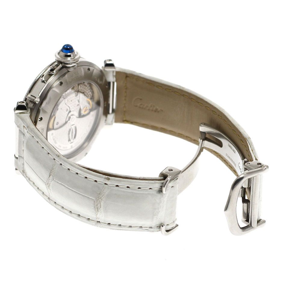  カルティエ CARTIER W3104055 パシャグリッド デイト 自動巻き メンズ _940148 防寒アウター 自動巻き時計 腕時計(アナログ)