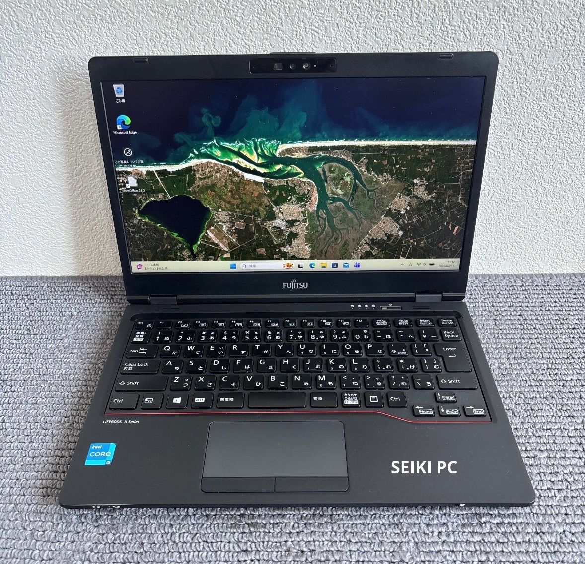 富士通lifebook U7311/F i5-1145G7 メモリ8GB SSD 256GB Win11 顔認証