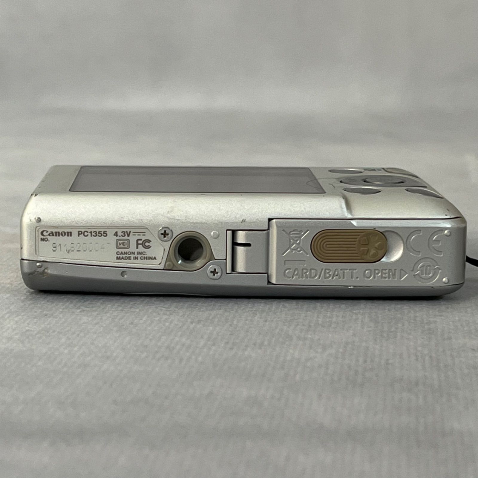 管2602-181】CANON キヤノン IXY DIGITAL 110IS シルバー コンパクト