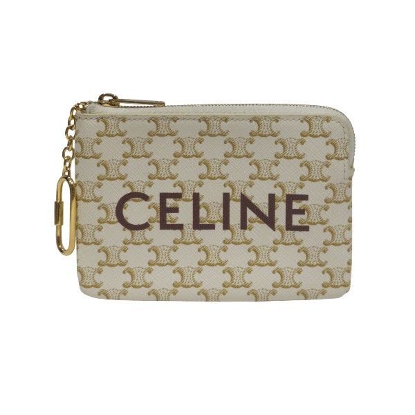 セリーヌ　Celine　10C662　マカダム　トリオンフ　コインケース　ユニセックス