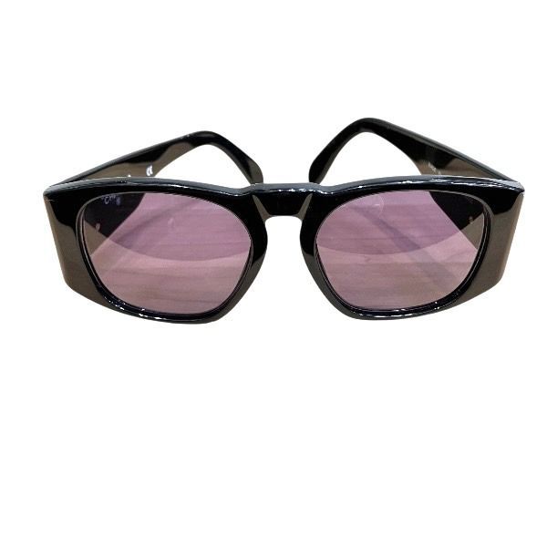 Chanel Matelasse Coco Mark Sunglasses Black Plastic Used | eBay