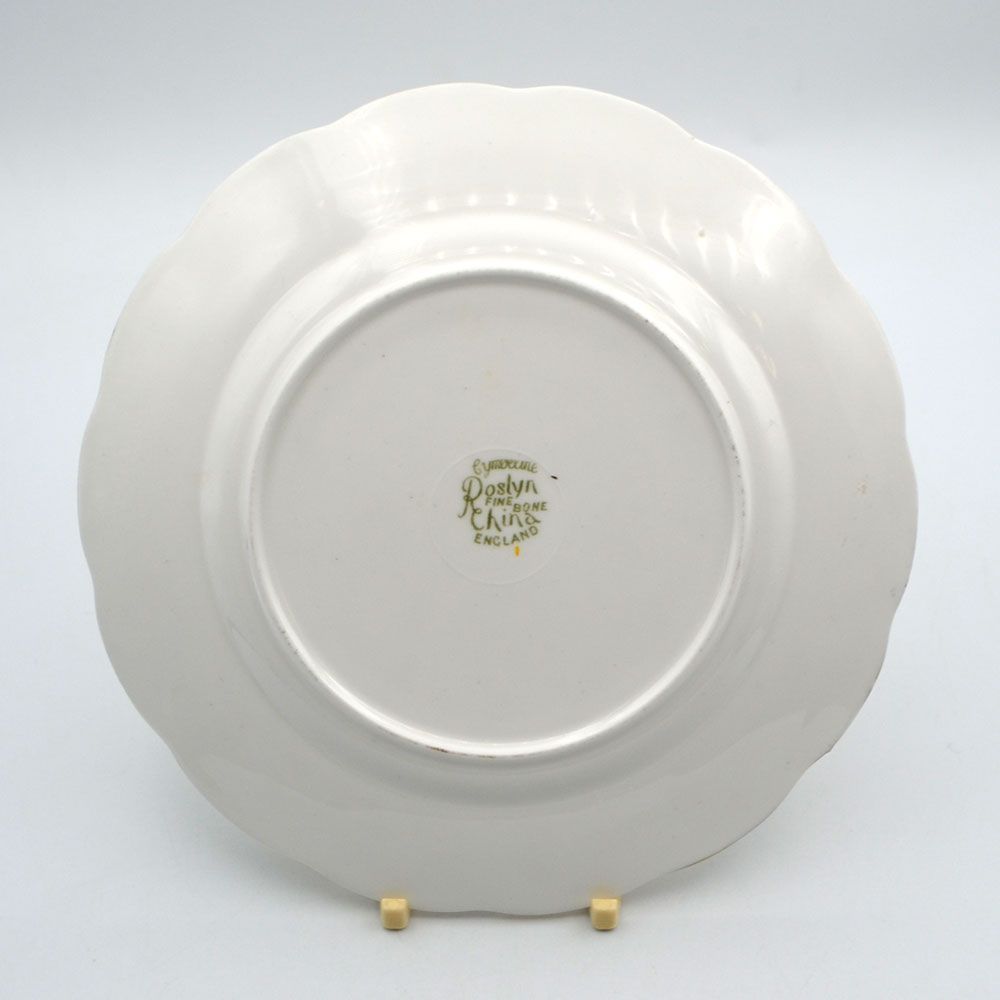ヴィンテージ 食器 トリオ ティーカップ＆ソーサー Roslyn China 