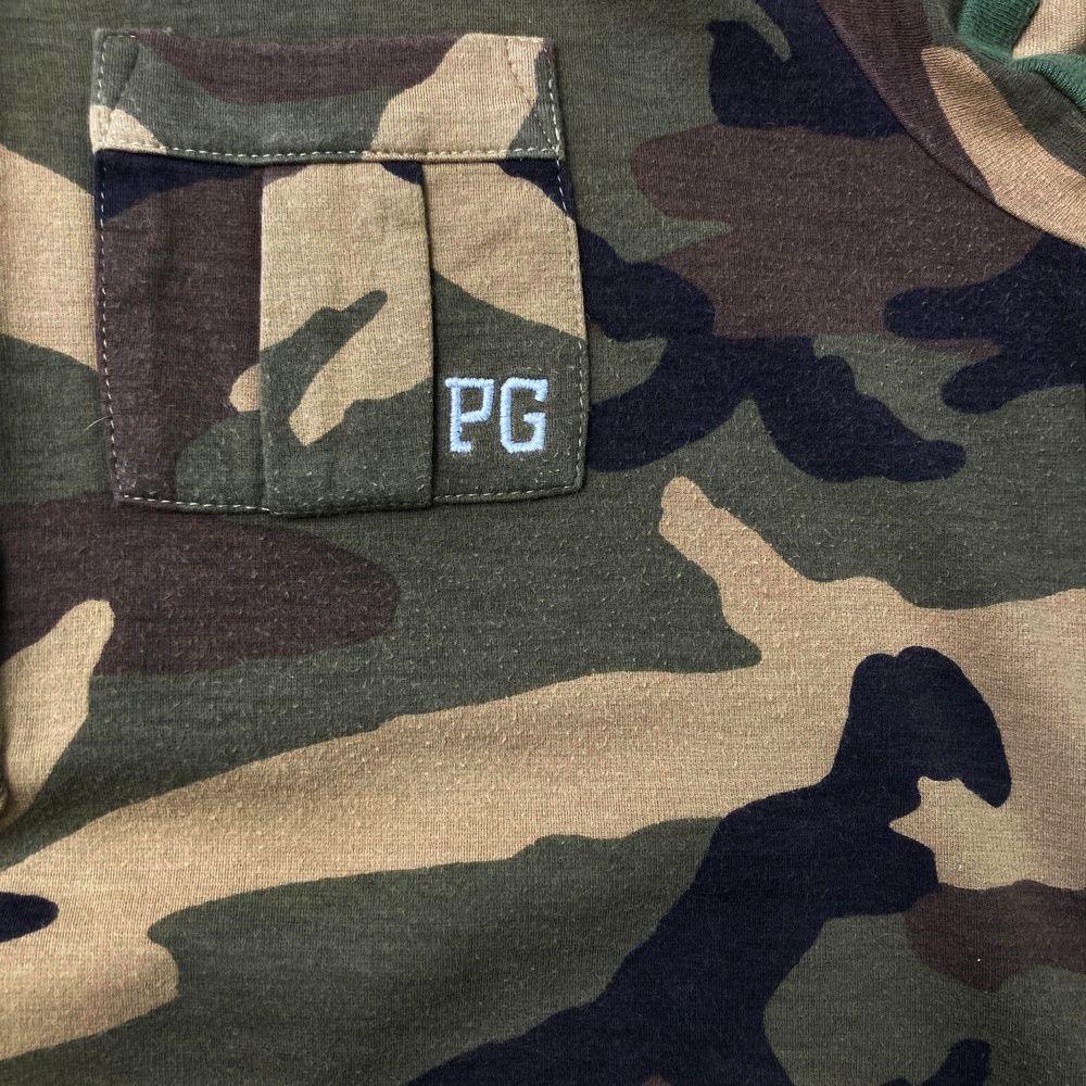 サイズ：0 PEARLY GATES パーリーゲイツ 半袖ポロシャツ カモフラ柄