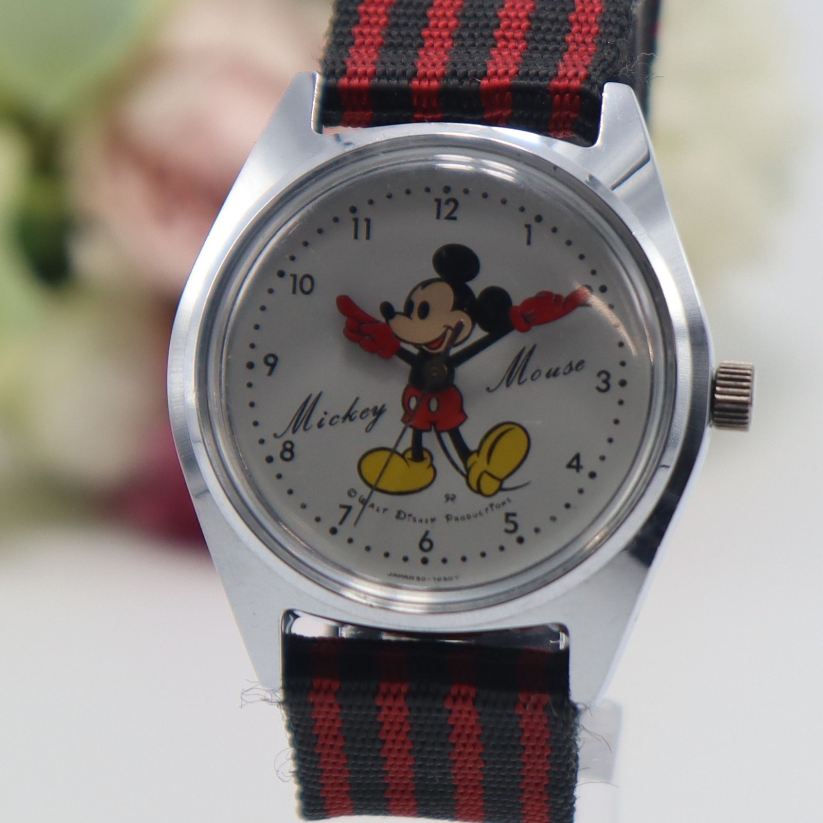 OH済 SEIKO Disney Time Mickey Mouse セイコー ディズニータイム