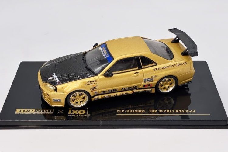 イクソ 1/43 トップシークレット 日産 R34 スカイライン GT-R 東京オートサロン 2026 限定 IXO TOP SECRET NISSAN Skyline ixo-KB-2026