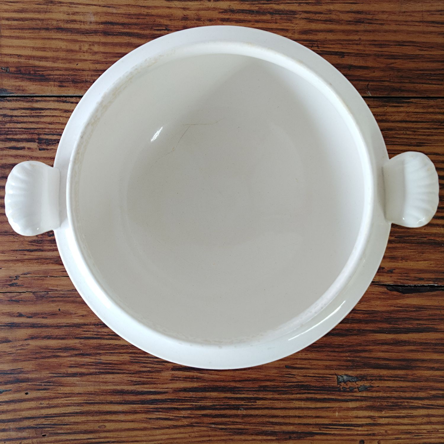 フランス 19世紀 ボルドー窯 スーピエール Soupière 18.7cm 刻印あり