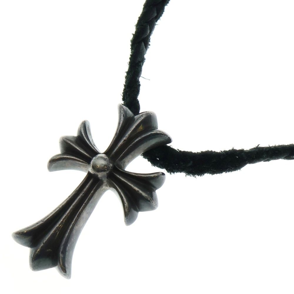 CHROME HEARTS (クロムハーツ) CH CRS SML CL スモールCHクロス レザー 