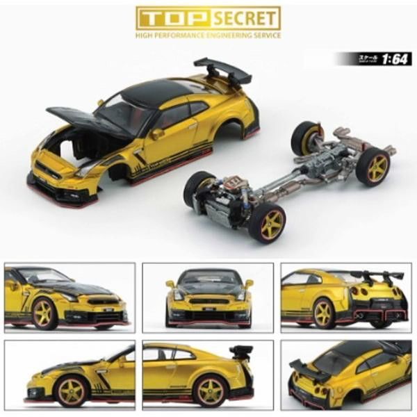 KKK MODEL 1/64 トップシークレット 日産 GT-R R35 TAS 26 東京オート