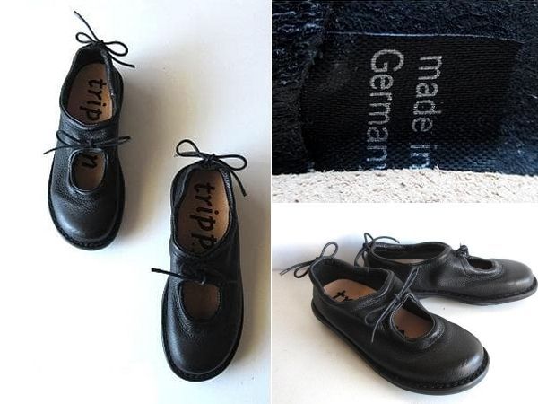 新品 定価57200円 trippen トリッペン 鹿革 ディアスキン 紐付 エルク