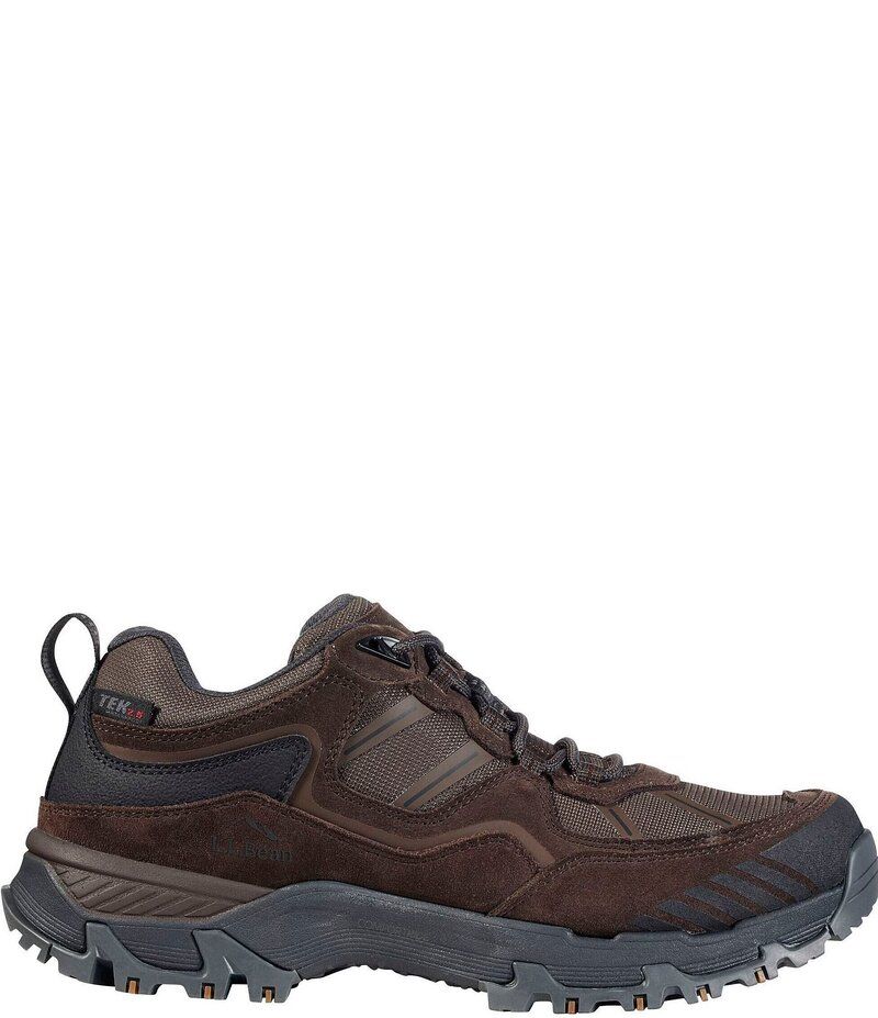 エルエルビーン メンズ シューズ スニーカー LLBean Mens Trail Model X Waterproof Hiking Sneakers Deepest Brown ブラウン