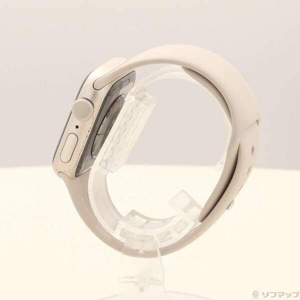 ソフマップ 〔中古品〕 Apple Watch Series 7 GPS 41mm スターライトアルミニウムケース スターライトスポーツバンド【344】