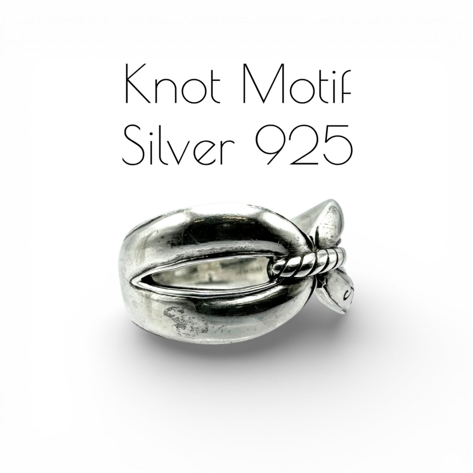 ALL MY LOVE】インフィニティ Silver 925 刻印 90s Vintage Design 