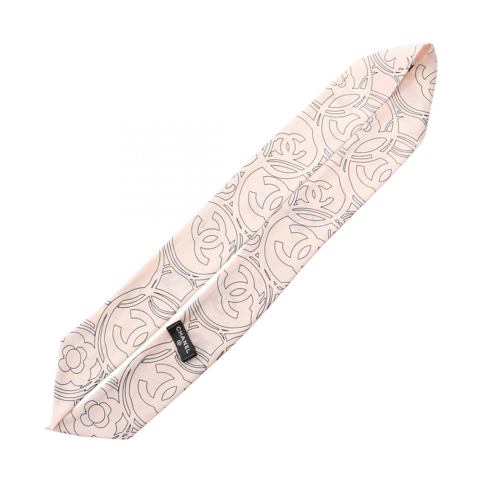 シャネル CHANEL スカーフ ココマーク カメリア シルク スカーフ