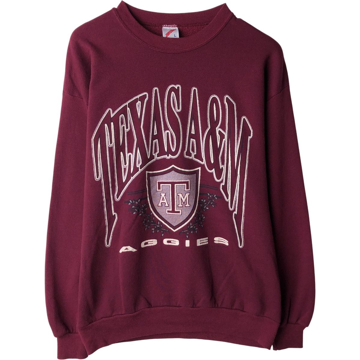 古着 3連プリント カレッジスウェットシャツ トレーナー メンズL相当/eaa609328 古着 3連プリント カレッジ JANSPORT ジャンスポーツ WEAVE