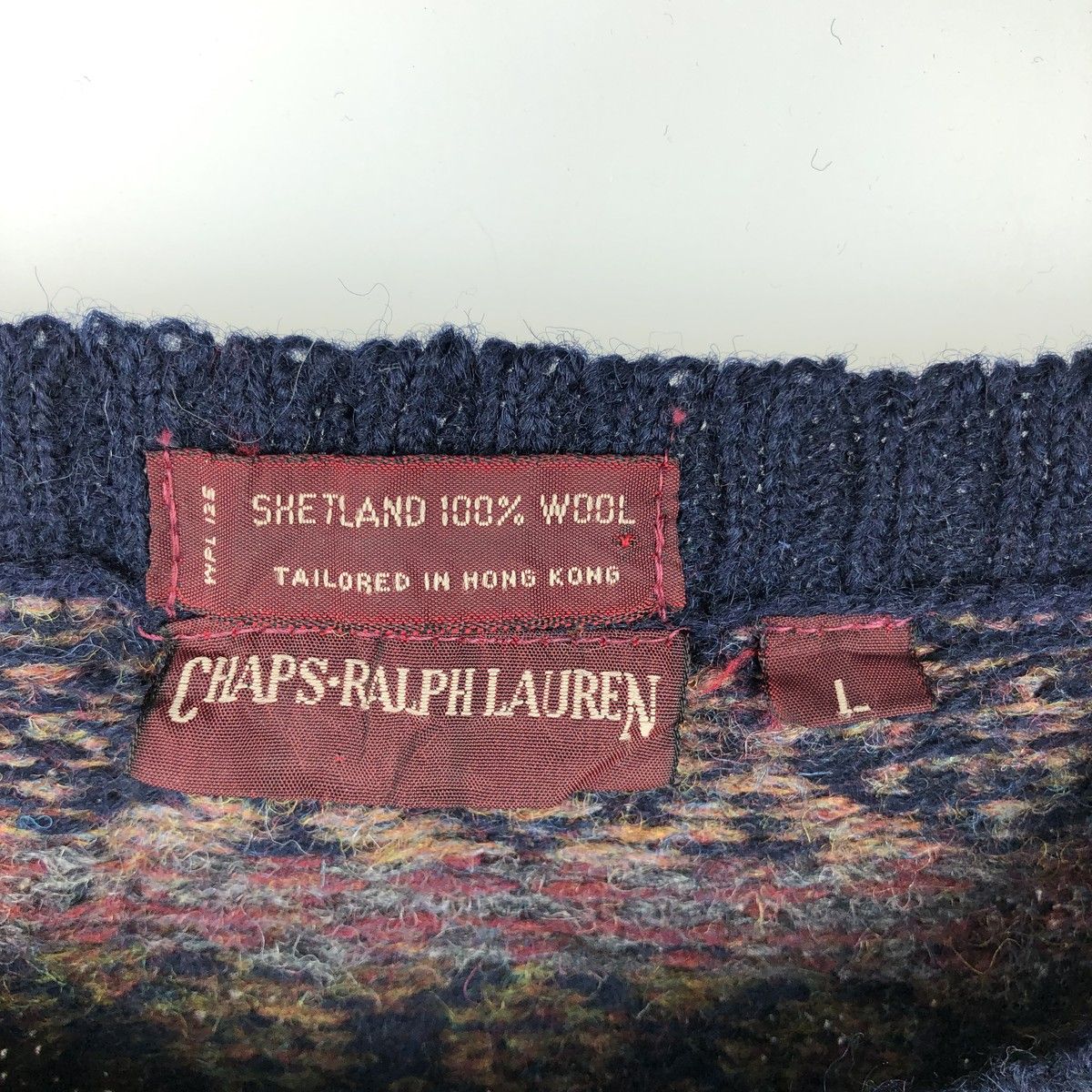 古着 70年代 ラルフローレン Ralph Lauren CHAPS チャップス フェア 