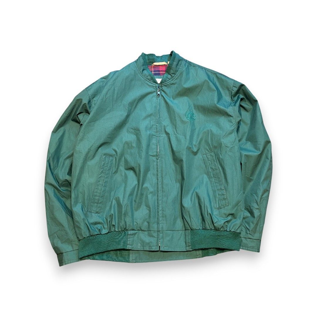 90s 00s PERRY ELLIS スウィングトップ サイズL チェック柄 ブルゾン
