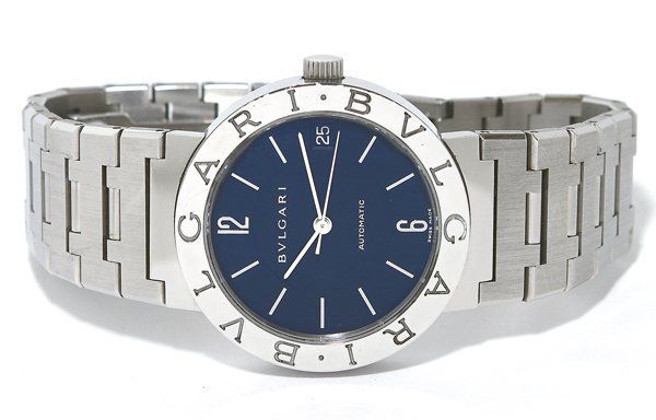  BVLGARI ブルガリ ブルガリブルガリ BB33SS AUTO デイト 自動巻き メンズ 数量限定 自動巻き時計 腕時計(アナログ)
