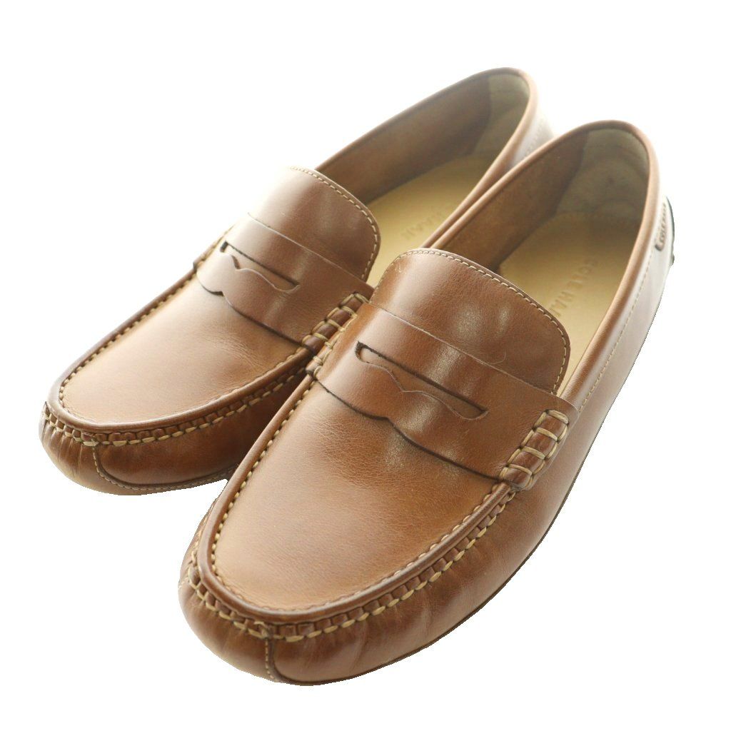 コールハーン COLE HAAN レザーローファー ドライビングシューズ 8.5