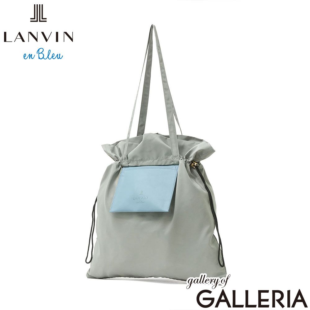 ランバン オン ブルー トートバッグ 大きめ A4 レディース LANVIN en