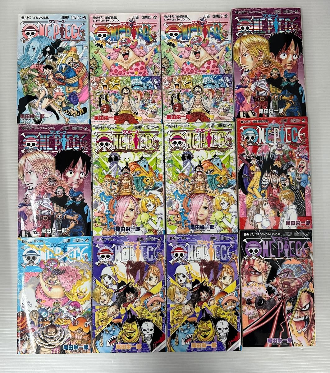 中古品】ONE PIECE ワンピース 漫画 1～105巻 被り有り、抜け有り
